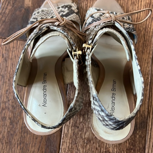 Alexander Birman Python Slingback Heels - Picture 3 of 5